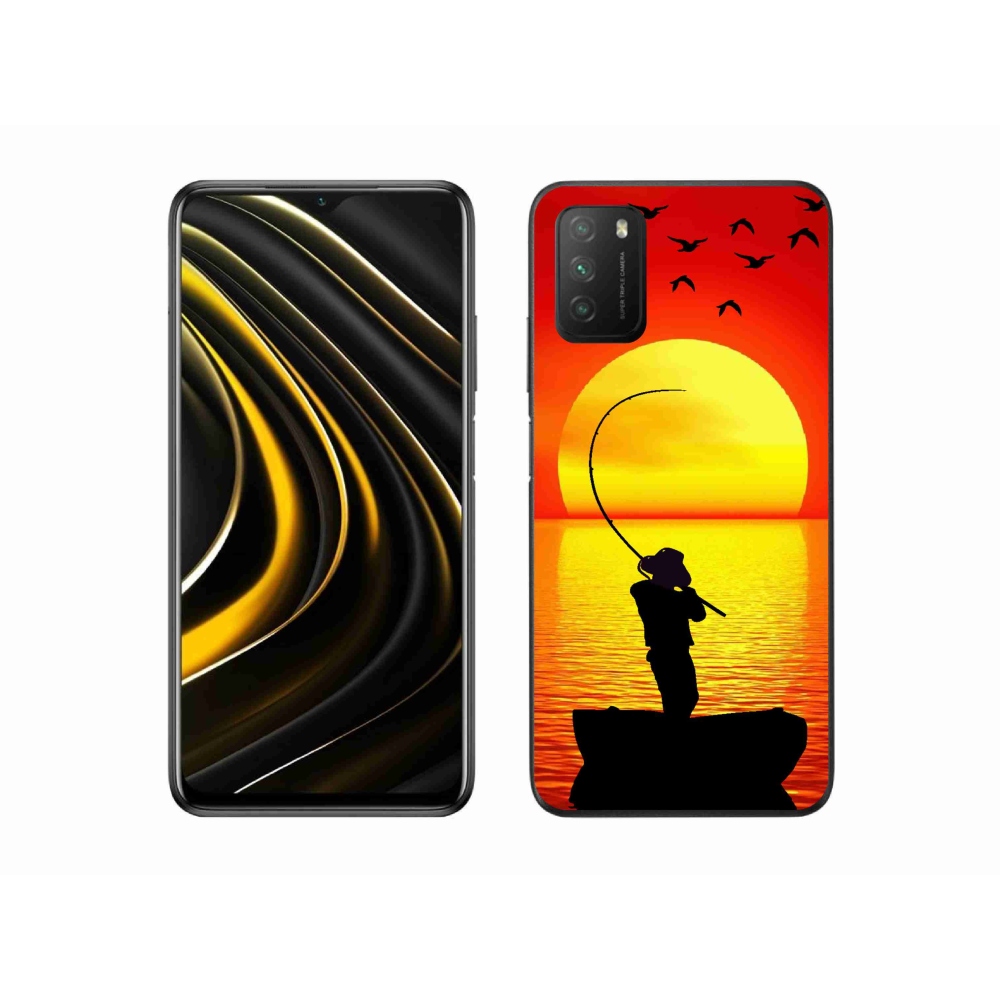 Gélový kryt mmCase na Xiaomi Poco M3 - rybárčenie