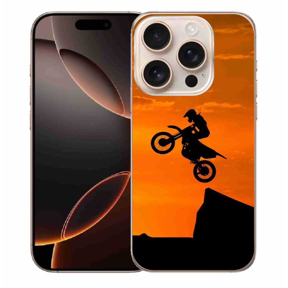 Gélový kryt mmCase na iPhone 16 Pro Max - motocross