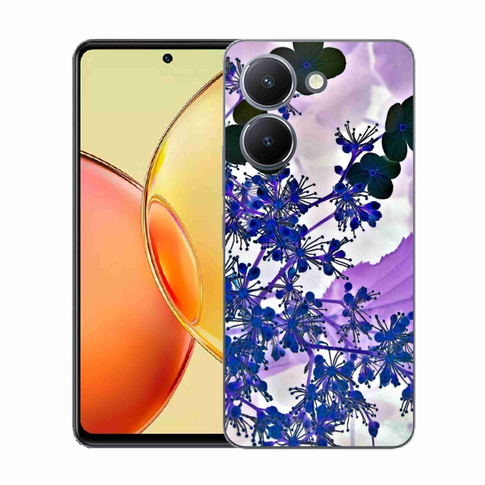 Gélový kryt mmCase na Vivo Y36 - kvet hortenzie