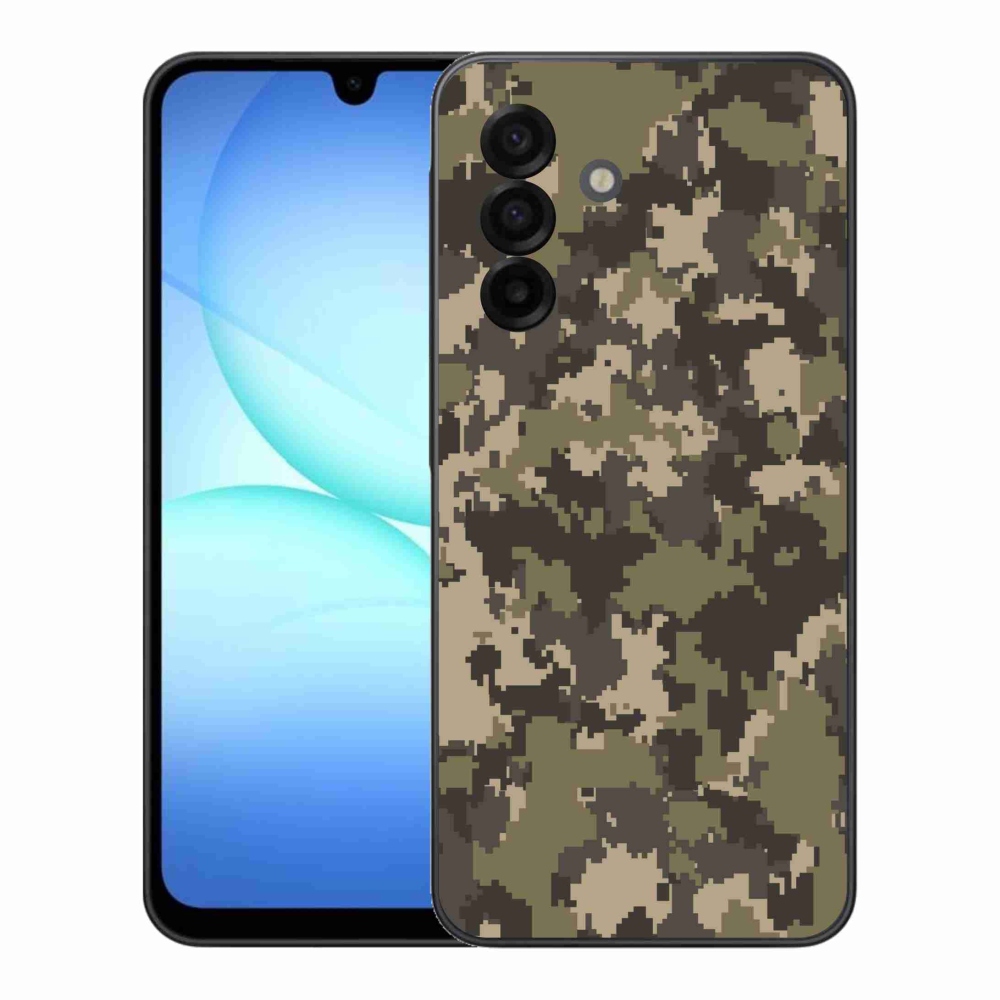 Gélový kryt mmCase na Samsung Galaxy A17 4G/5G - maskáčový vzor 12