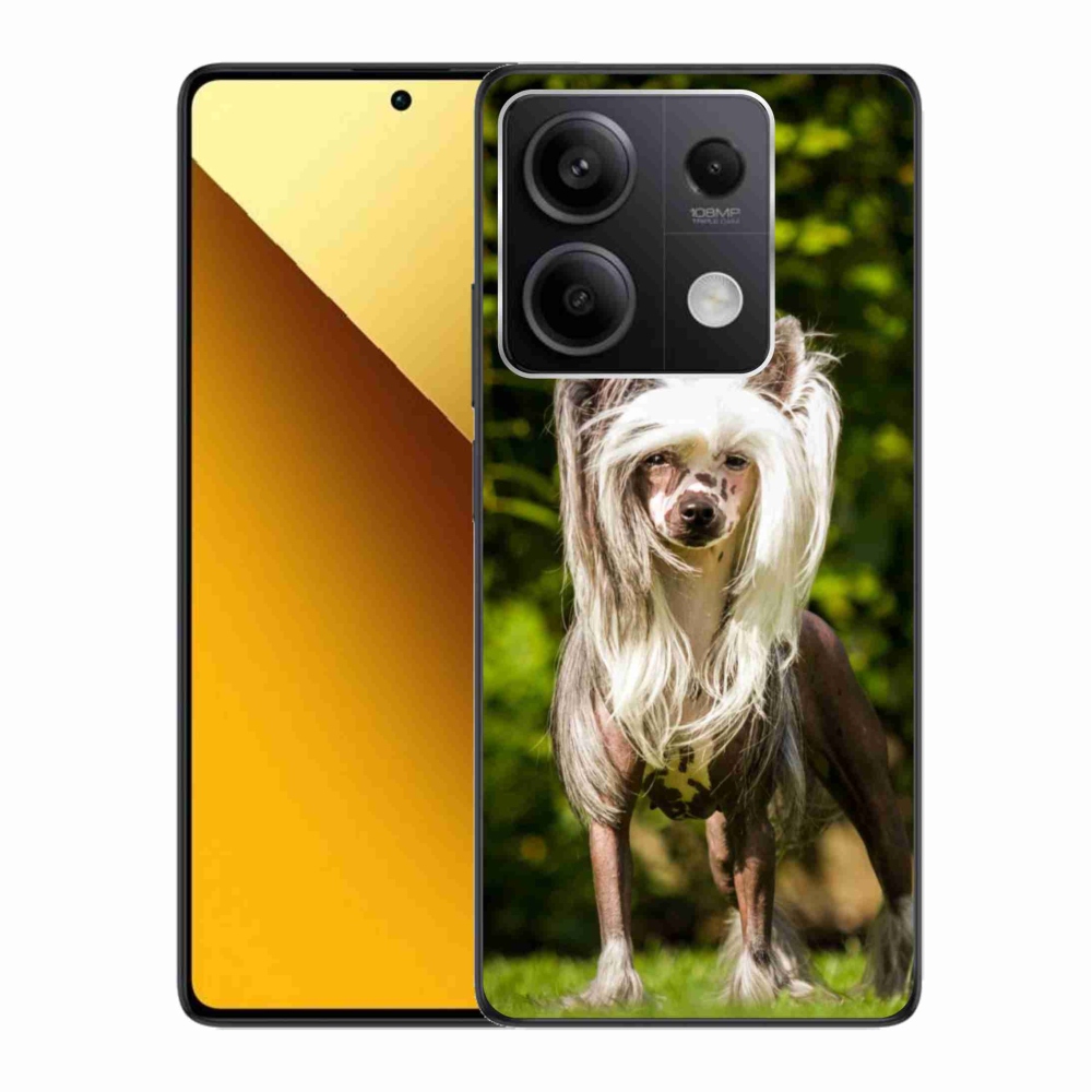 Gélový kryt mmCase na Xiaomi Redmi Note 13 5G - čínsky chocholatý pes