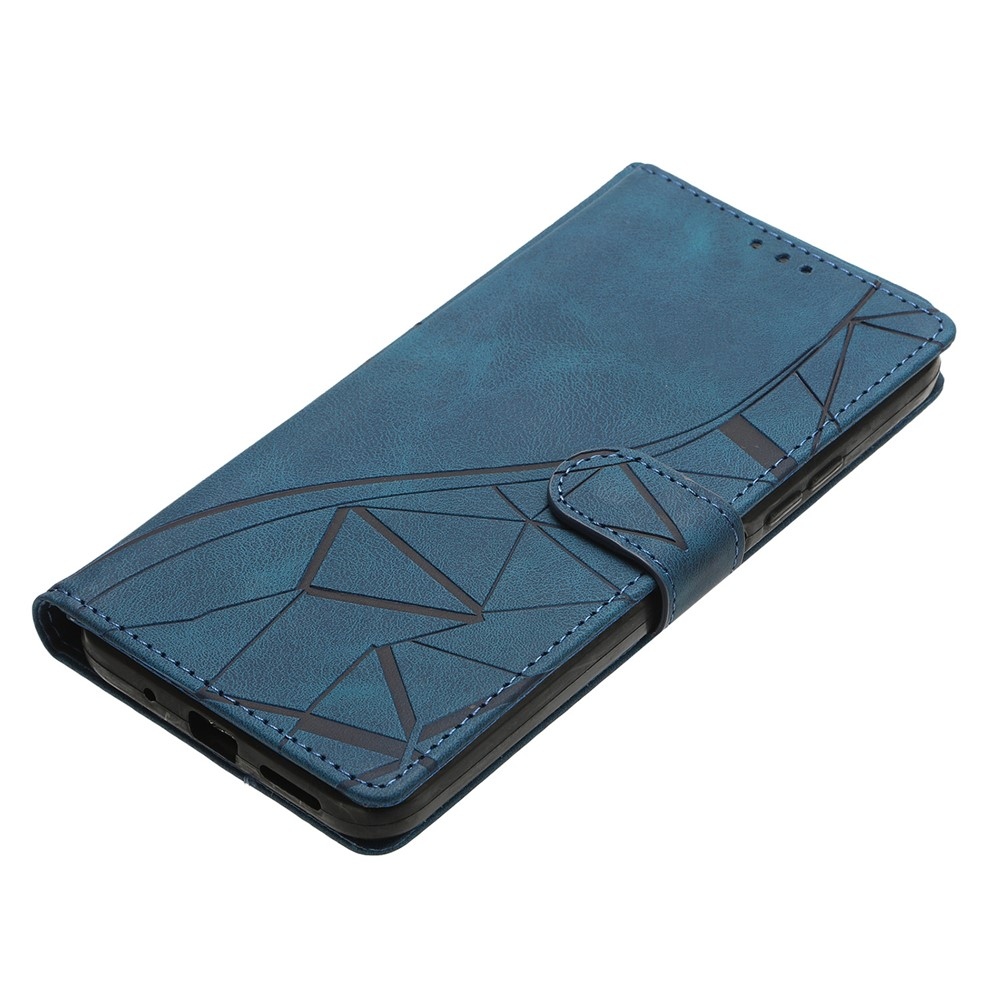 Triangly knižkové púzdro na Xiaomi 15T Pro - modré