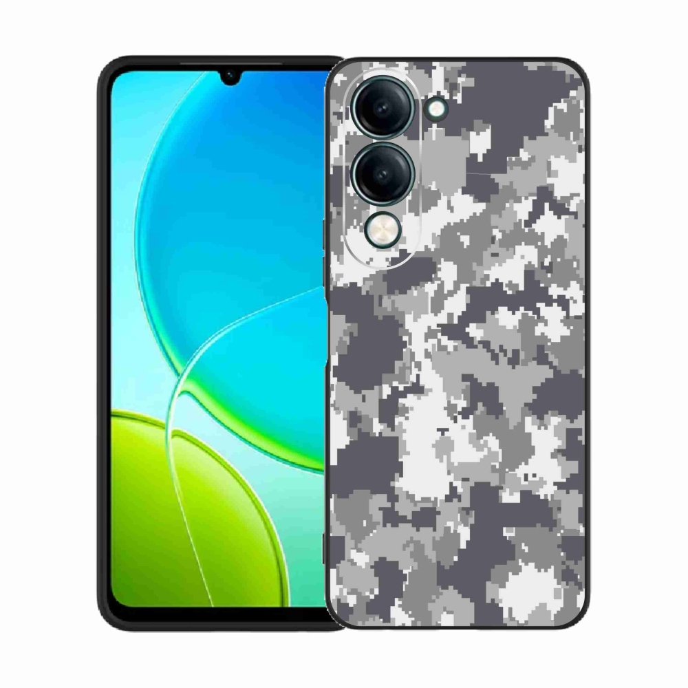 Gélový kryt mmCase na Vivo Y29s 5G - maskáčový vzor 2