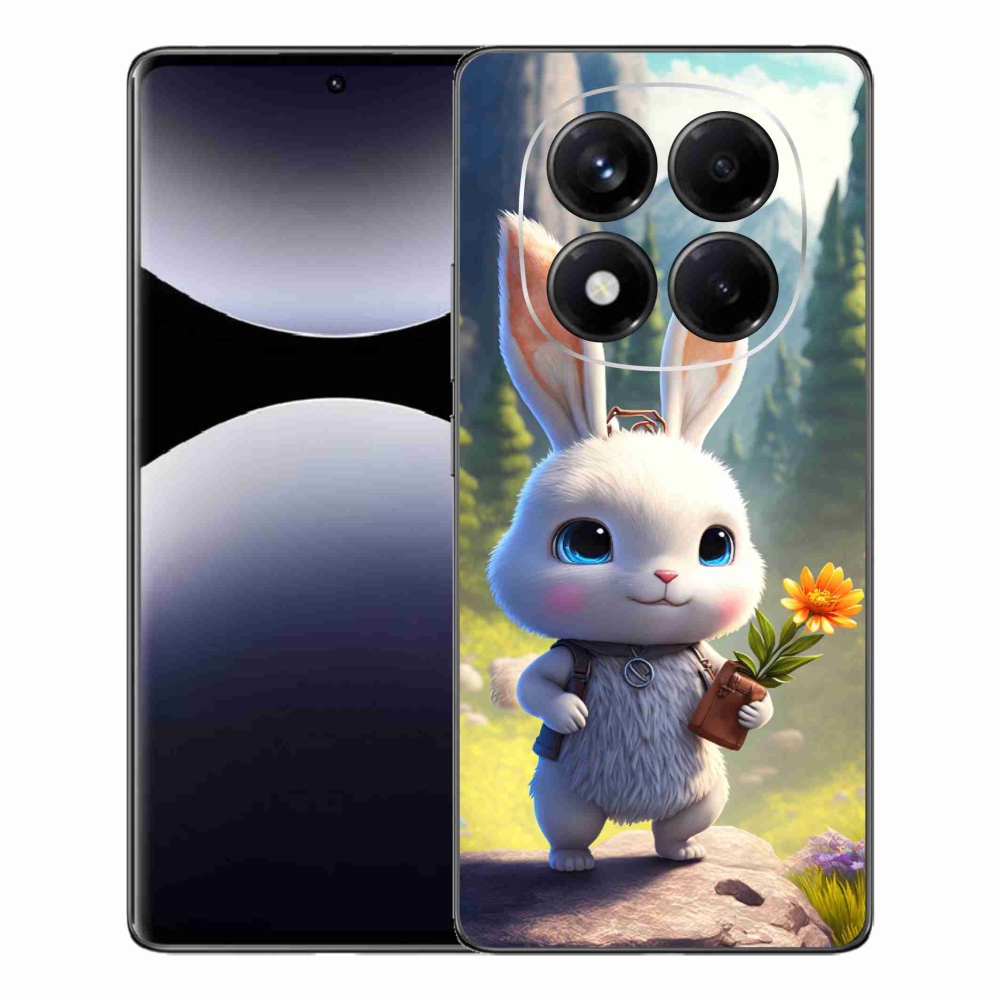 Gélový kryt mmCase na Xiaomi Redmi Note 14 Pro - roztomilý zajačik