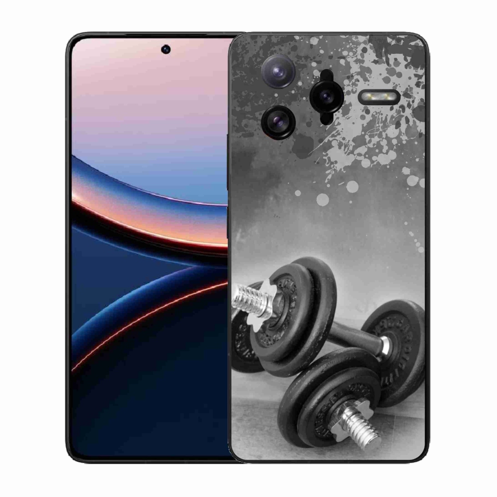 Gélový kryt mmCase na Xiaomi Poco F7 Ultra - činky 1