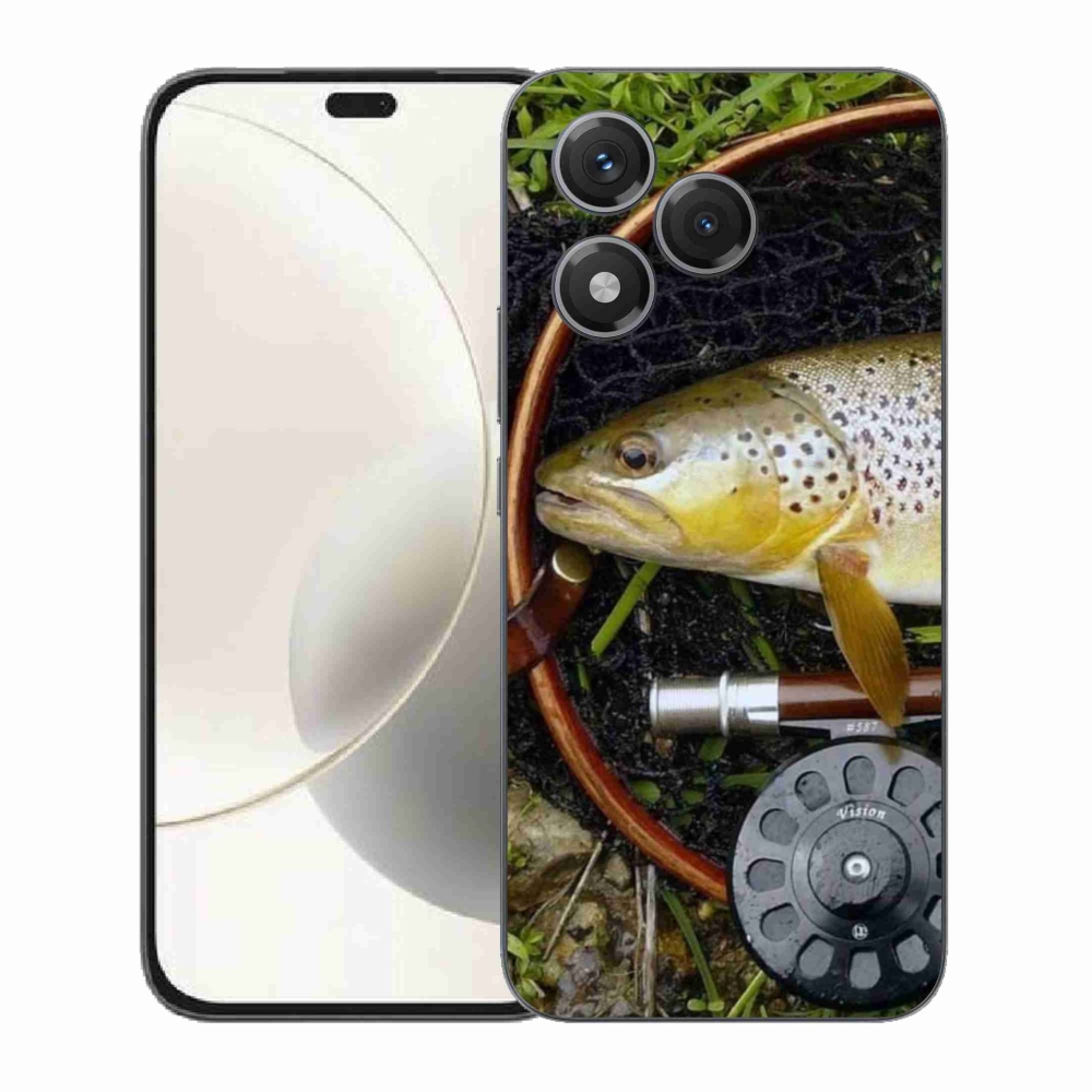 Gélový kryt mmCase na Honor 400 Lite - pstruh 2