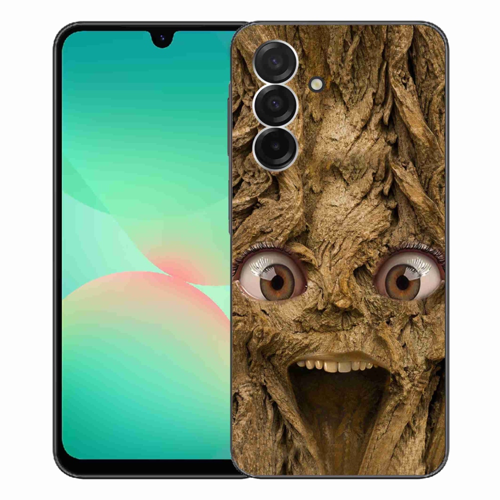 Gélový kryt mmCase na Samsung Galaxy A26 5G - veselý strom s očami