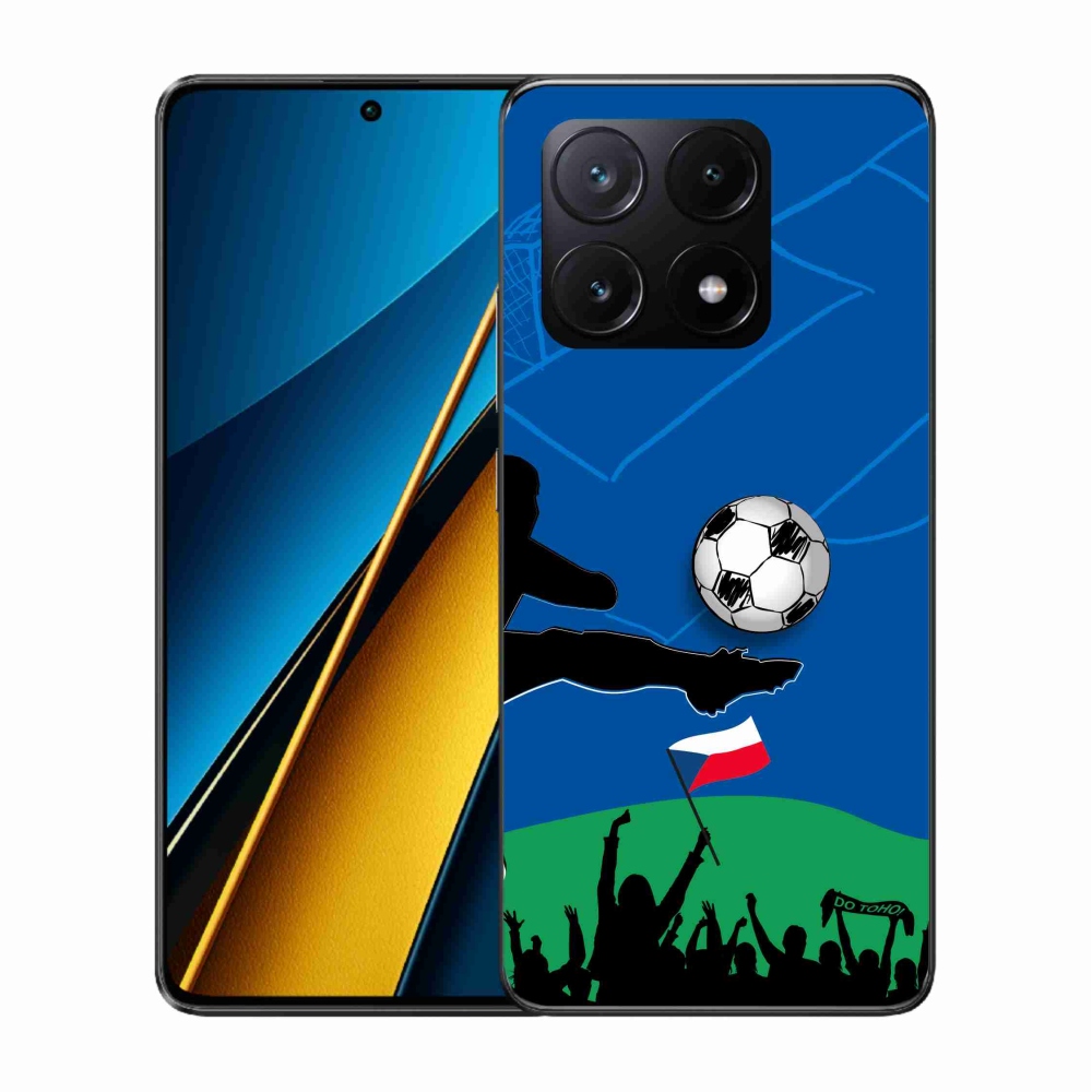 Gélový kryt mmCase na Xiaomi Poco X6 Pro 5G - fanúšikovia futbalu