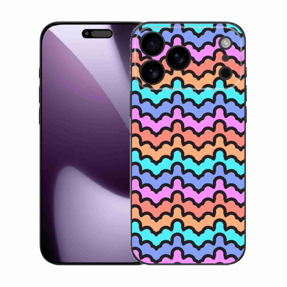 Gélový kryt mmCase na iPhone 17 Pro Max - abstraktný motív 30