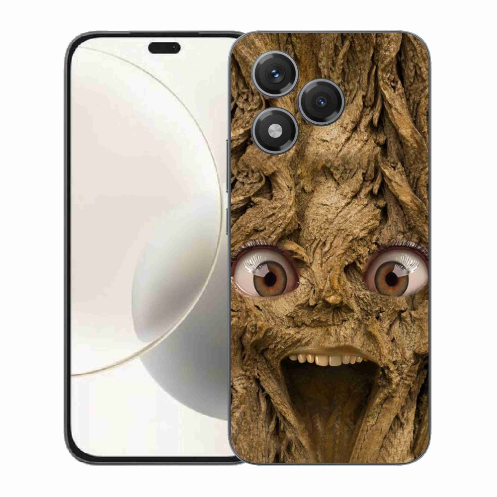 Gélový kryt mmCase na Honor 400 Lite - veselý strom s očami