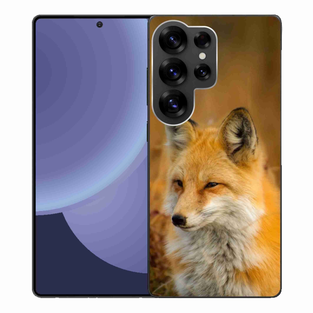 Gélový kryt mmCase na Samsung Galaxy S25 Ultra - líška