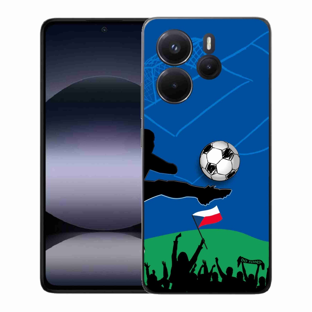 Gélový kryt mmCase na Xiaomi Redmi Note 14 - fanúšikovia futbalu