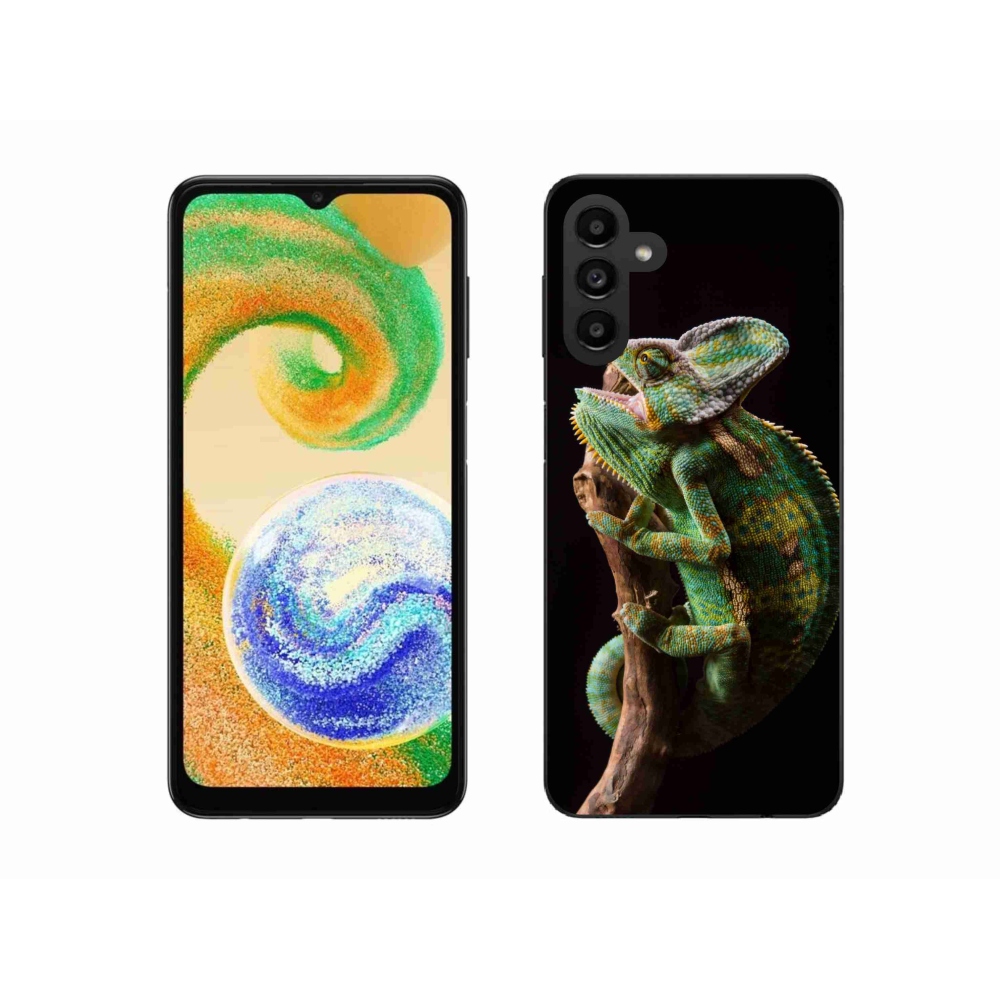 Gélový kryt mmCase na Samsung Galaxy A04s (164.7x76.7x9.1mm) - chameleón