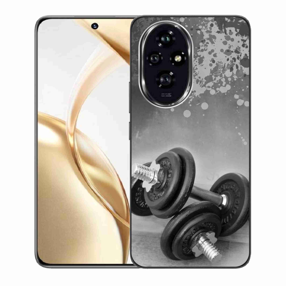 Gélový kryt mmCase na Honor 200 5G - činky 1