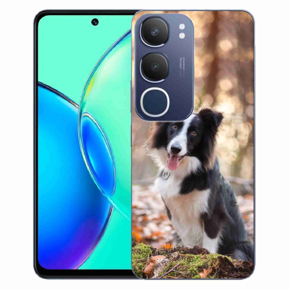 Gélový kryt mmCase na Vivo Y19s - border kólia 1