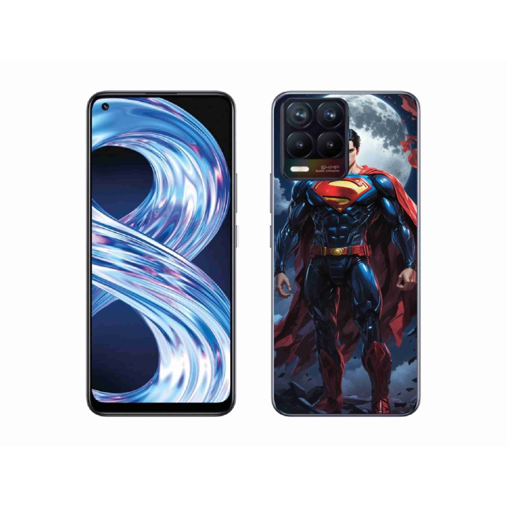 Gélový kryt mmCase na Realme 8 Pro - superman