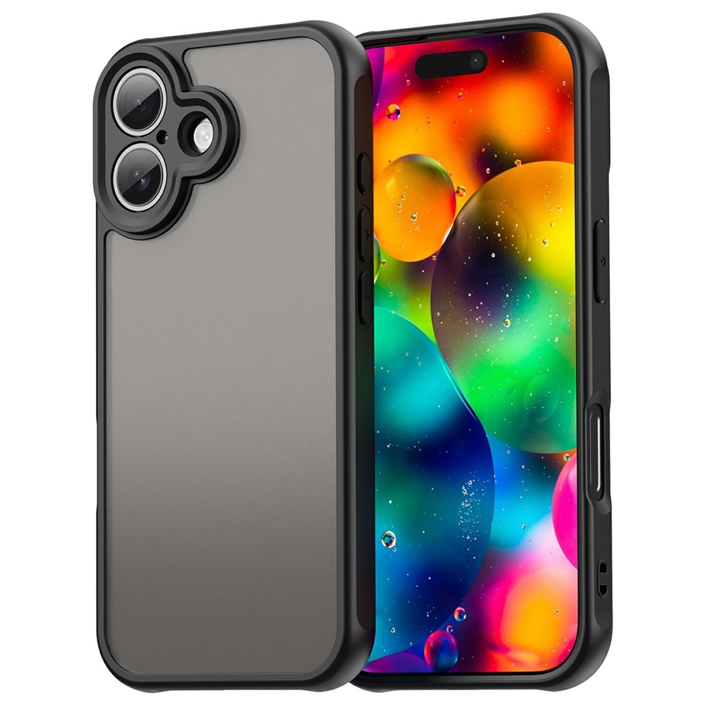 Proof gélový obal s pevným chrbtom na iPhone 17 - čierny