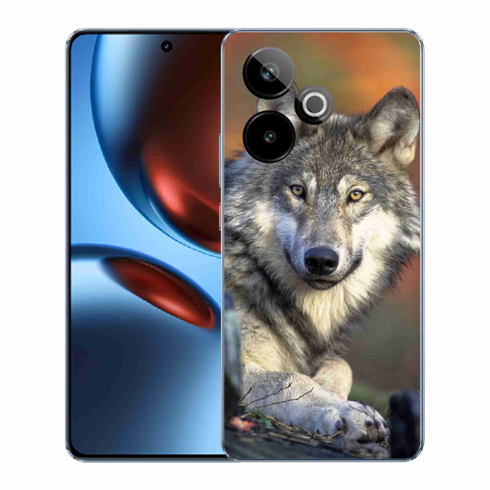Gélový kryt mmCase na Realme GT 7 5G/GT 7T 5G - vlk