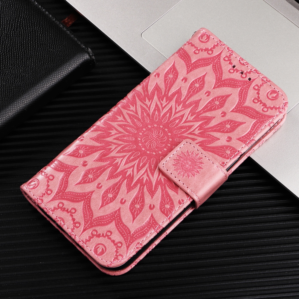 Sunflower knižkové púzdro na Xiaomi Redmi 15C 4G/5G (173mm) - ružové