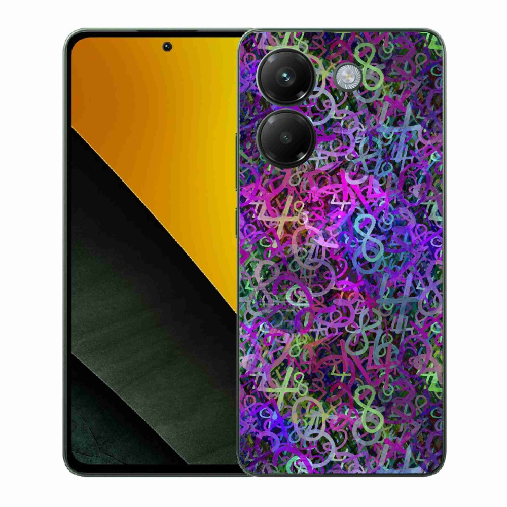 Gélový kryt mmCase na Xiaomi Poco M7 Pro 5G - abstraktný motív 25