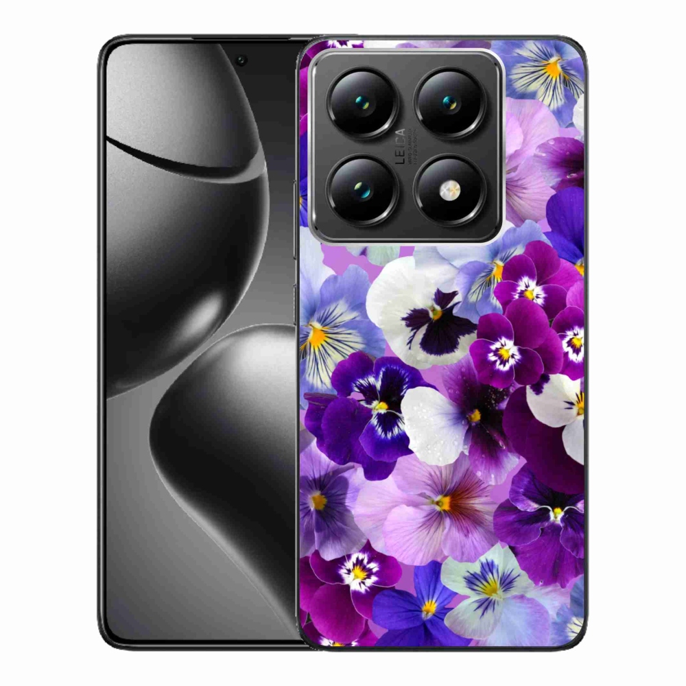 Gélový kryt mmCase na Xiaomi 14T Pro - kvety 9