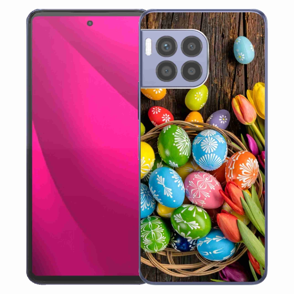 Gélový kryt mmCase na T-Mobile T Phone 2 Pro - veľkonočné vajíčka