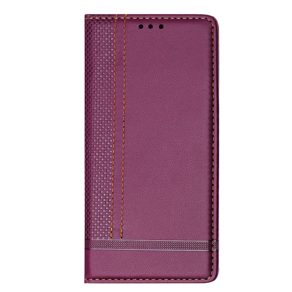 L-Shaped knižkové puzdro na Honor 400 Lite - fialové