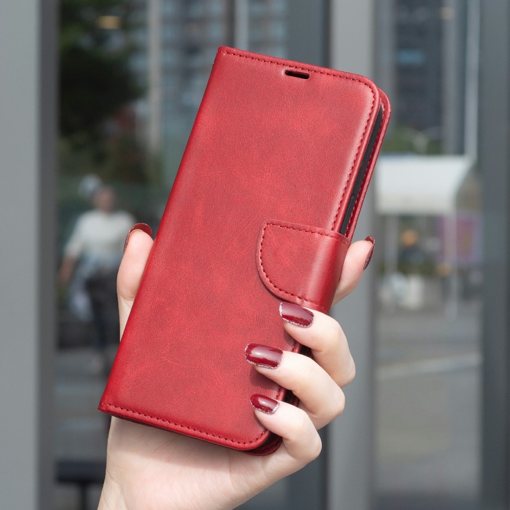 Case knižkové púzdro na Samsung Galaxy S25 Edge - červené