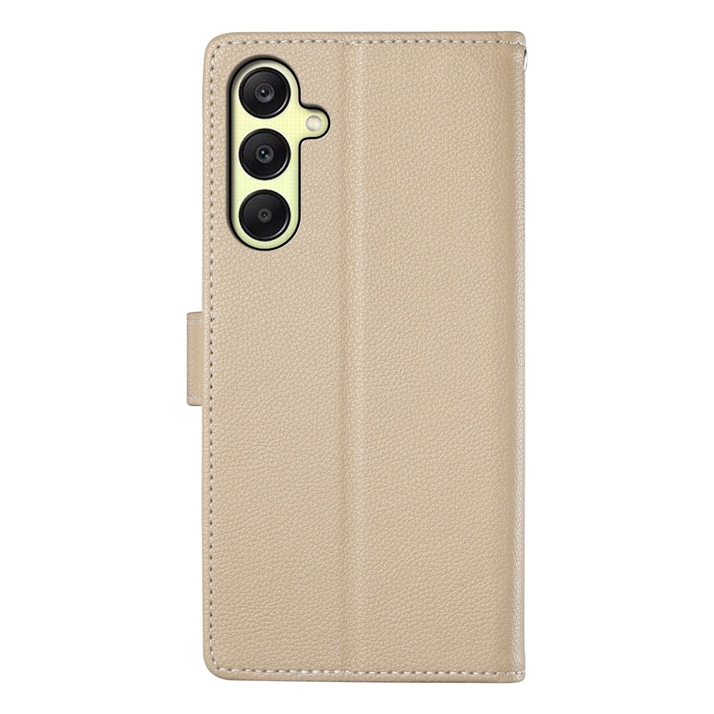 Snap knižkové púzdro na Samsung Galaxy A17 5G - béžové