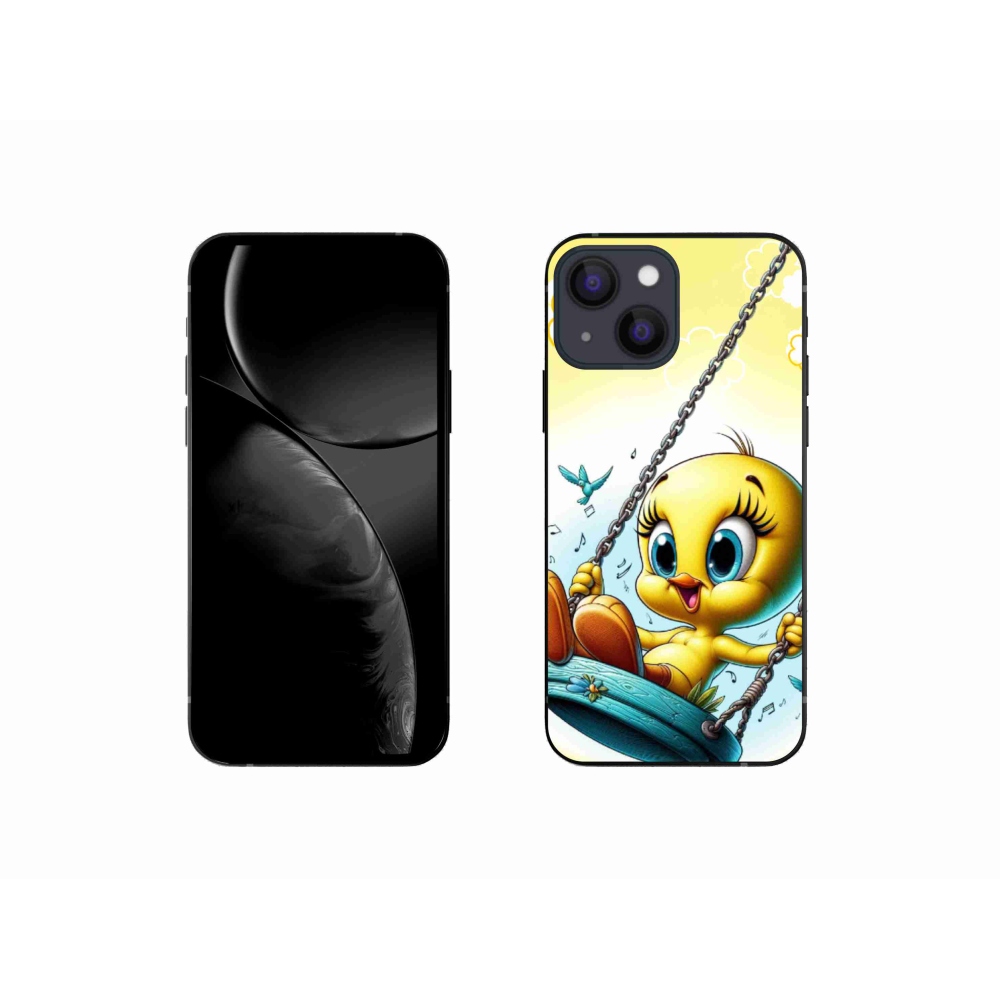 Gélový kryt mmCase na iPhone 13 mini 5.4 - tweety