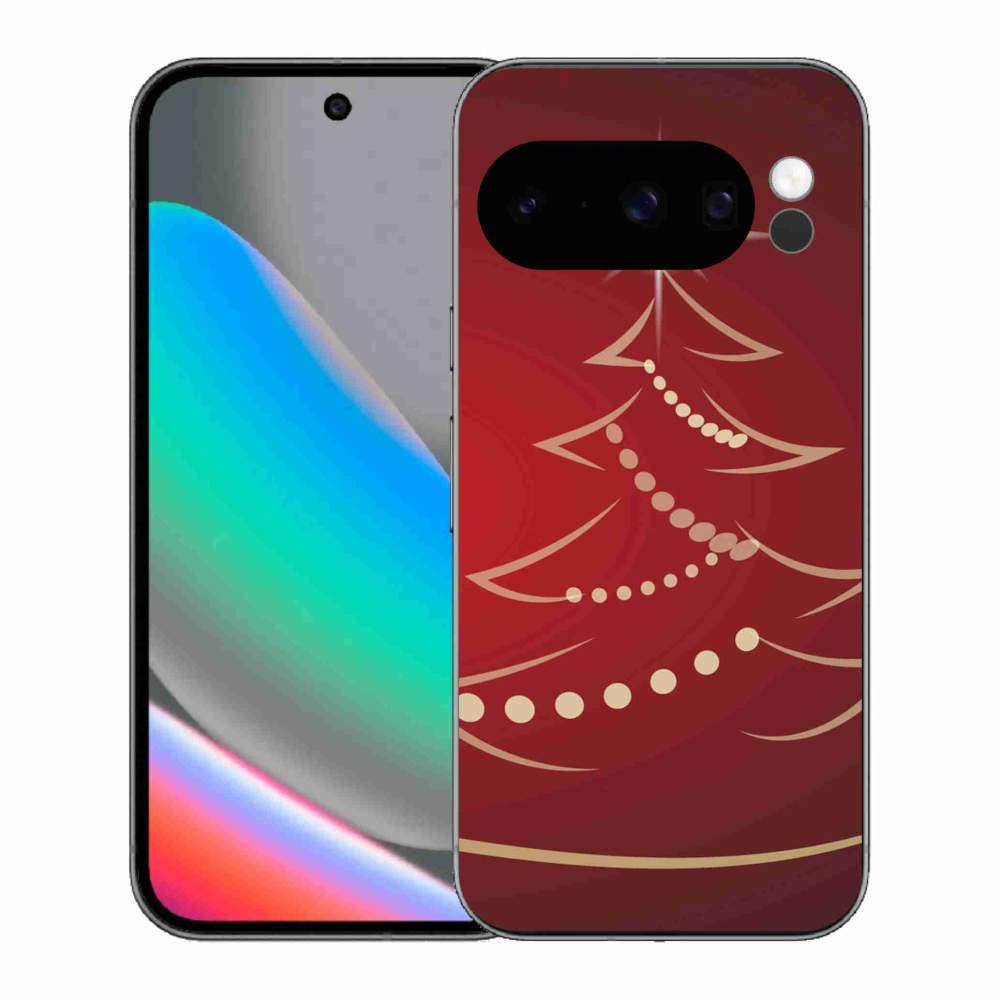 Gélový kryt mmCase na Google Pixel 10 Pro - kreslený vianočný stromček
