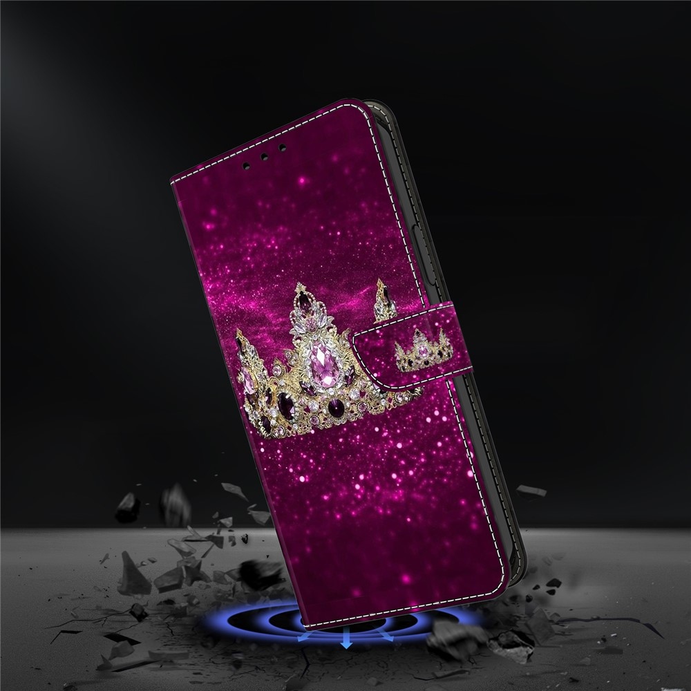 Firmly knižkové púzdro na Samsung Galaxy A17 5G/A26 5G - diamantová koruna