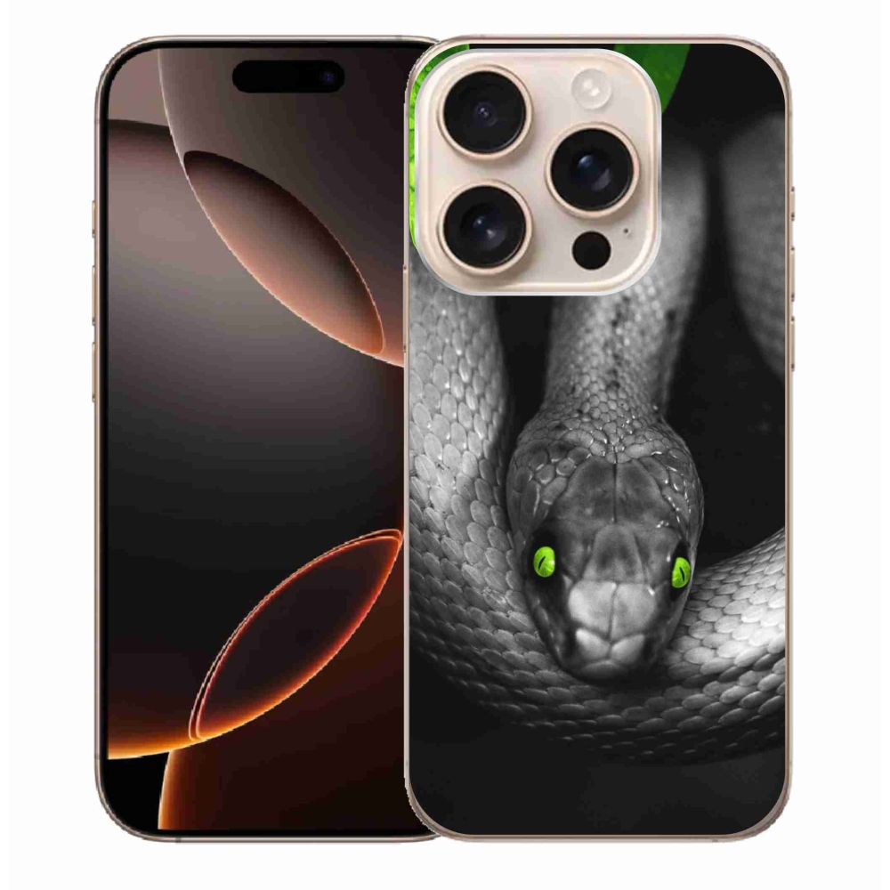 Gélový kryt mmCase na iPhone 16 Pro Max - had