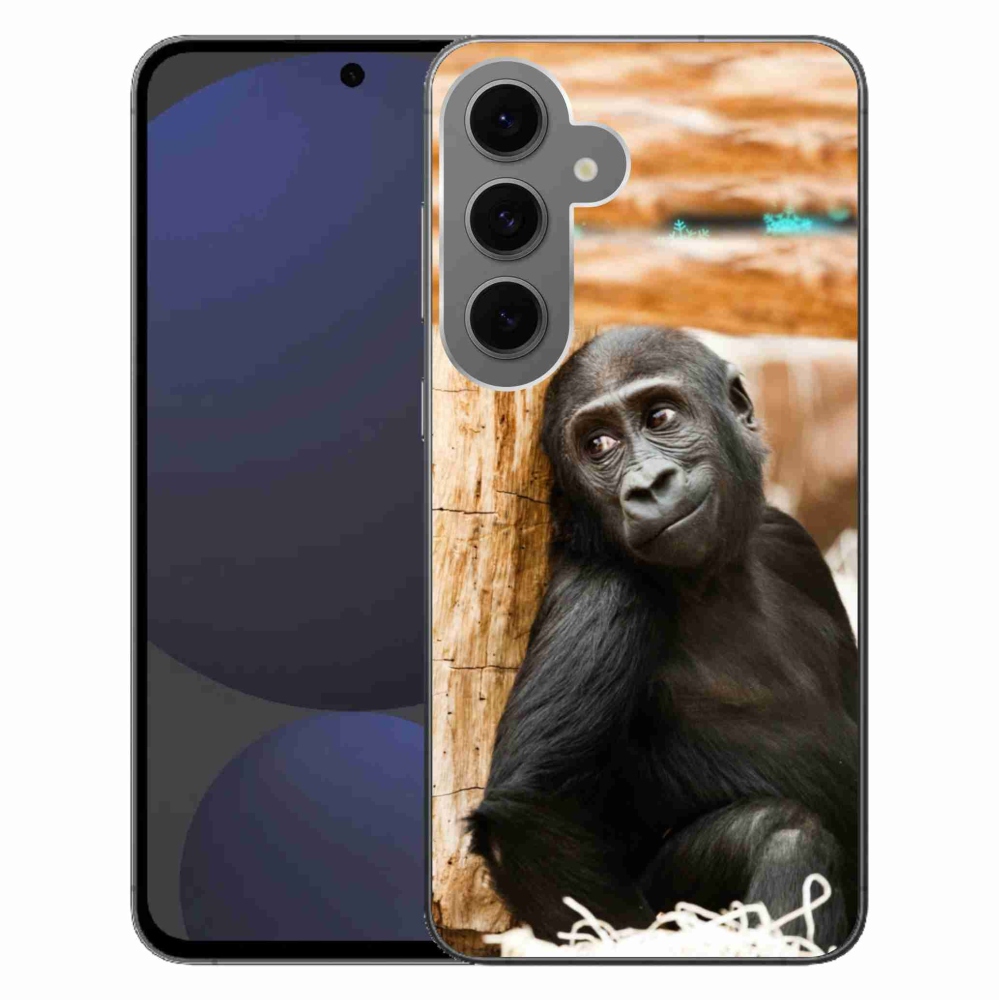Gélový kryt mmCase na Samsung Galaxy S24 FE - gorila