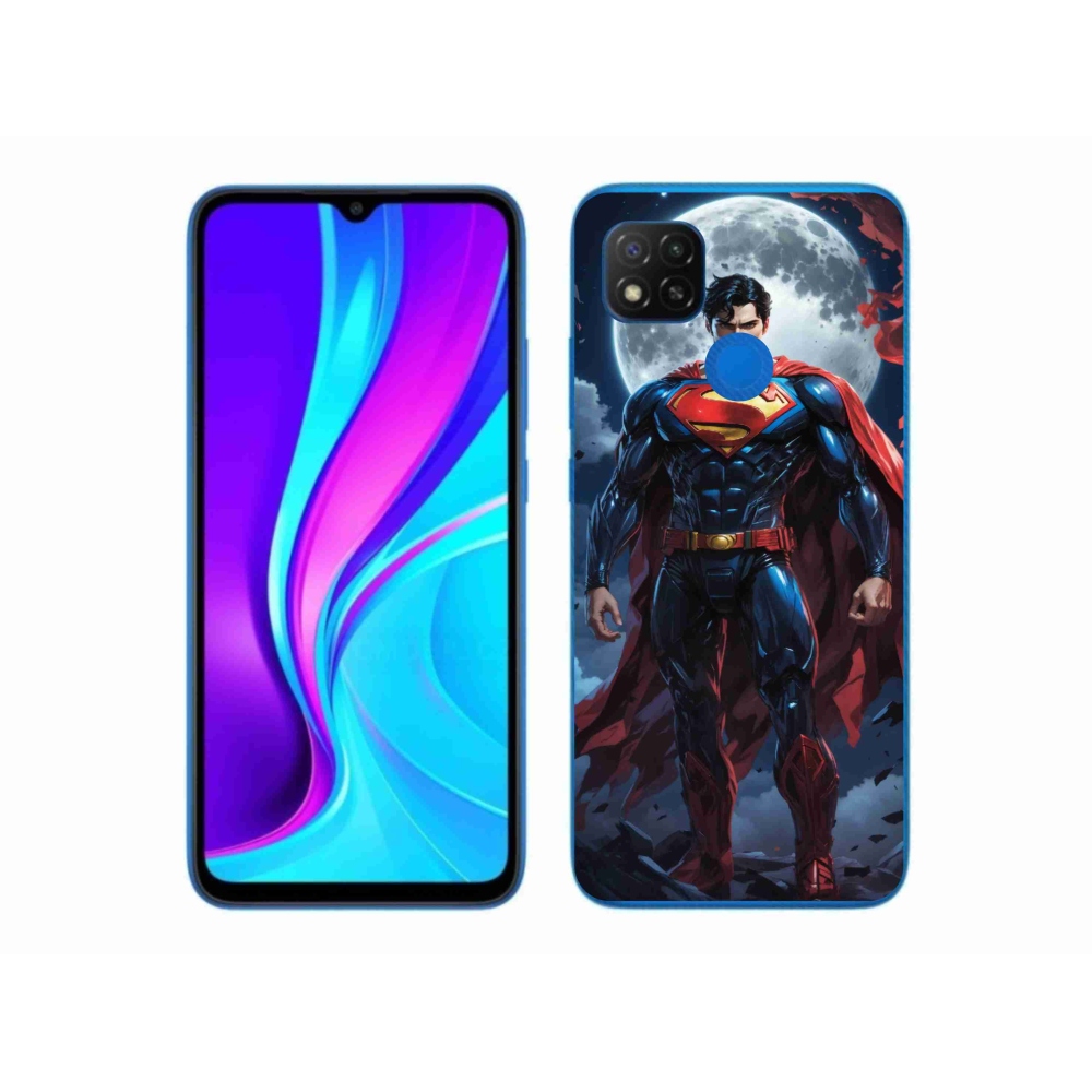 Gelový kryt mmCase na Xiaomi Redmi 9C - superman