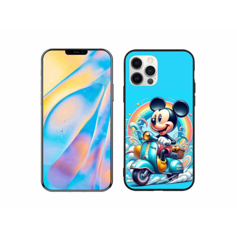 Gélový kryt mmCase na iPhone 12 - mickey mouse 2