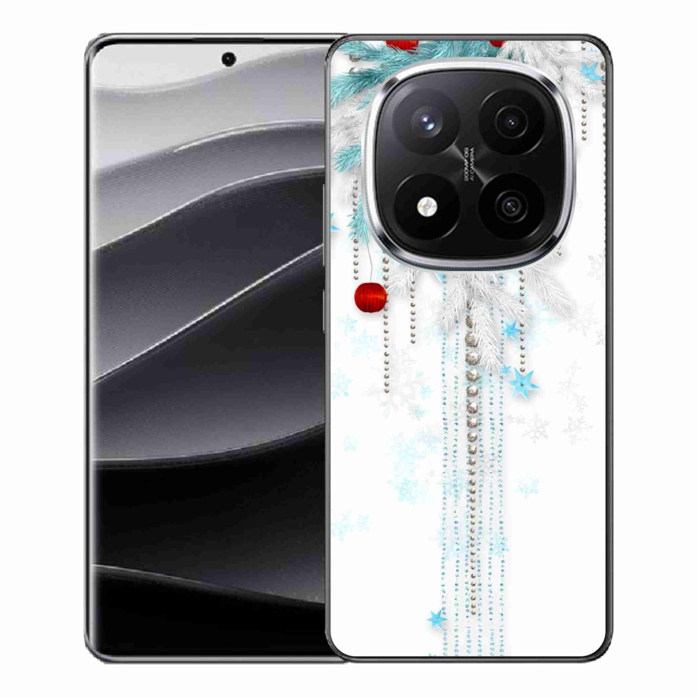 Gélový kryt mmCase na Xiaomi Redmi Note 14 Pro+ 5G - vianočné ozdoby