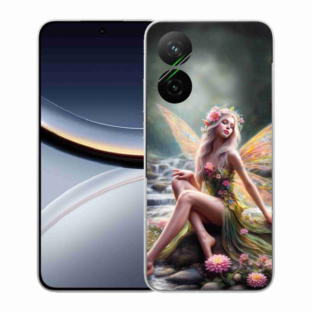 Gélový kryt mmCase na Xiaomi Poco F7 5G - motýlia žena 1