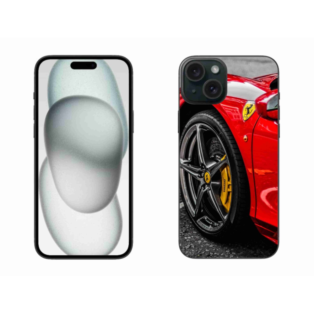 Gélový kryt mmCase na iPhone 15 Plus - auto 1