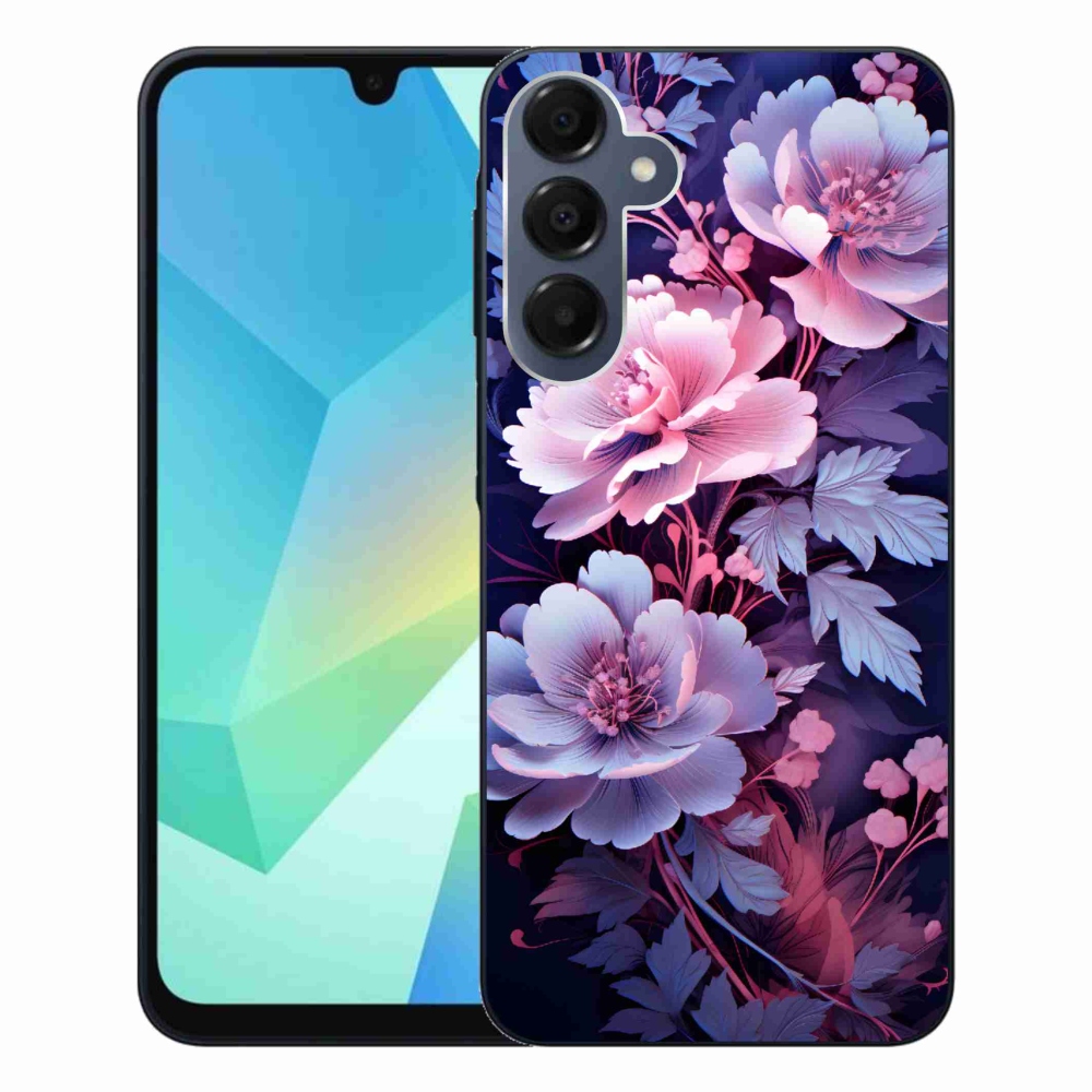 Gélový kryt mmCase na Samsung Galaxy A16 4G/5G - kvety 11