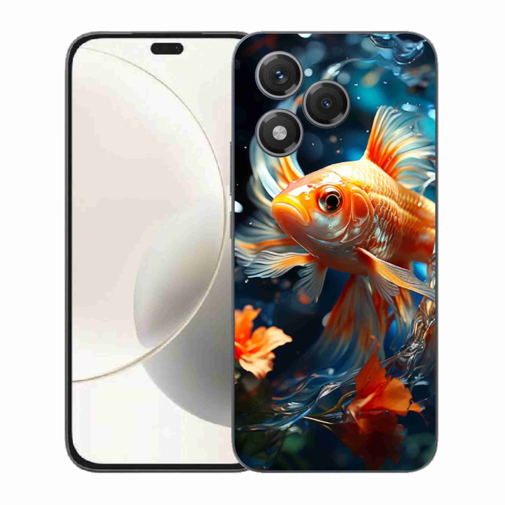 Gélový kryt mmCase na Honor 400 Lite - rybka