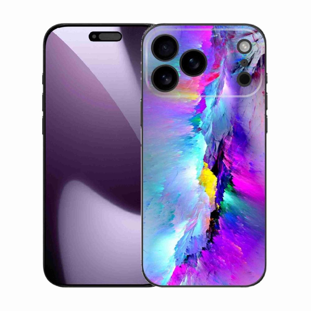 Gélový kryt mmCase na iPhone 17 Pro Max - abstrakt