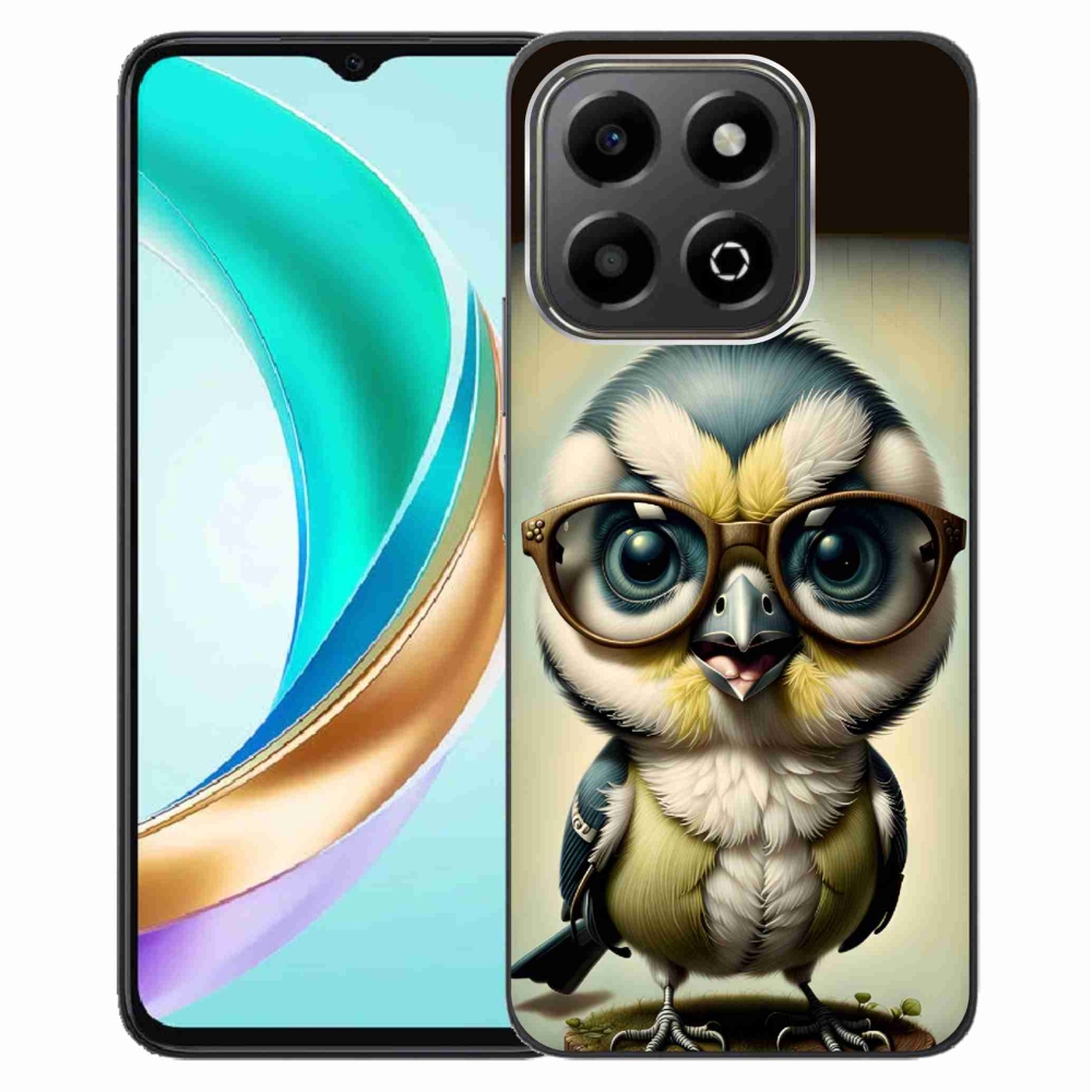 Gélový kryt mmCase na Honor X6b - mláďa s okuliarmi