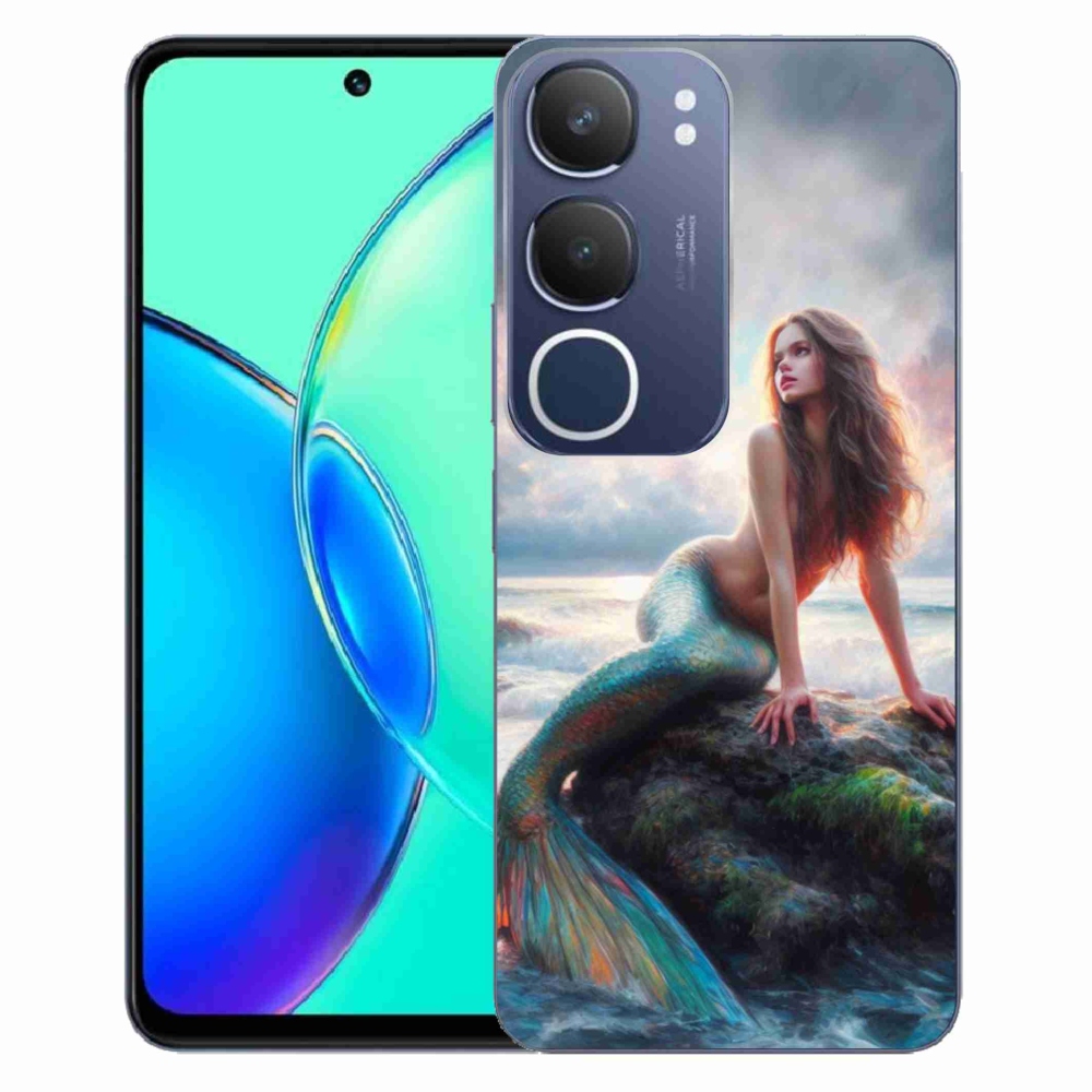 Gélový kryt mmCase na Vivo Y19s - morská panna