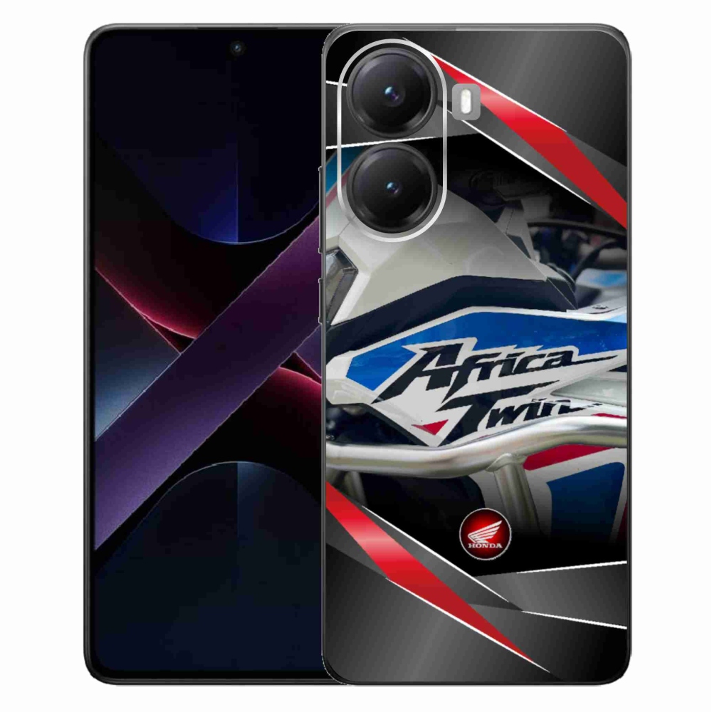 Gélový kryt mmCase na Xiaomi Poco X7 Pro 5G - motorka honda