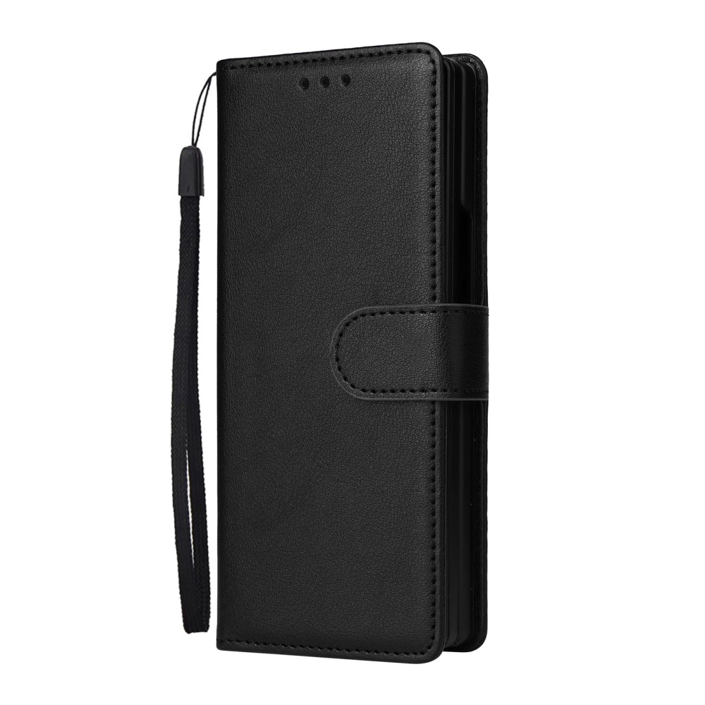 Wallet knižkové púzdro na Samsung Galaxy Z Fold6 5G - čierne