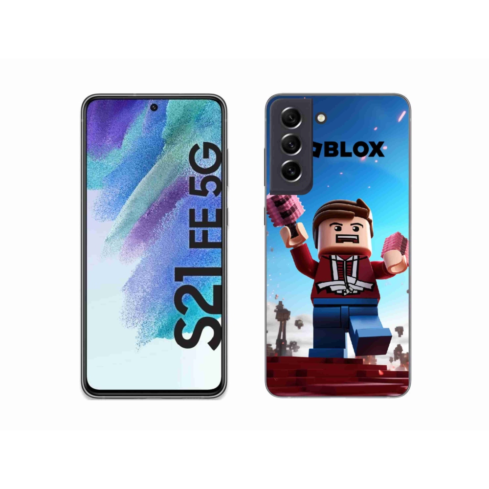 Gélový kryt mmCase na Samsung Galaxy S21 FE 5G - roblox 2