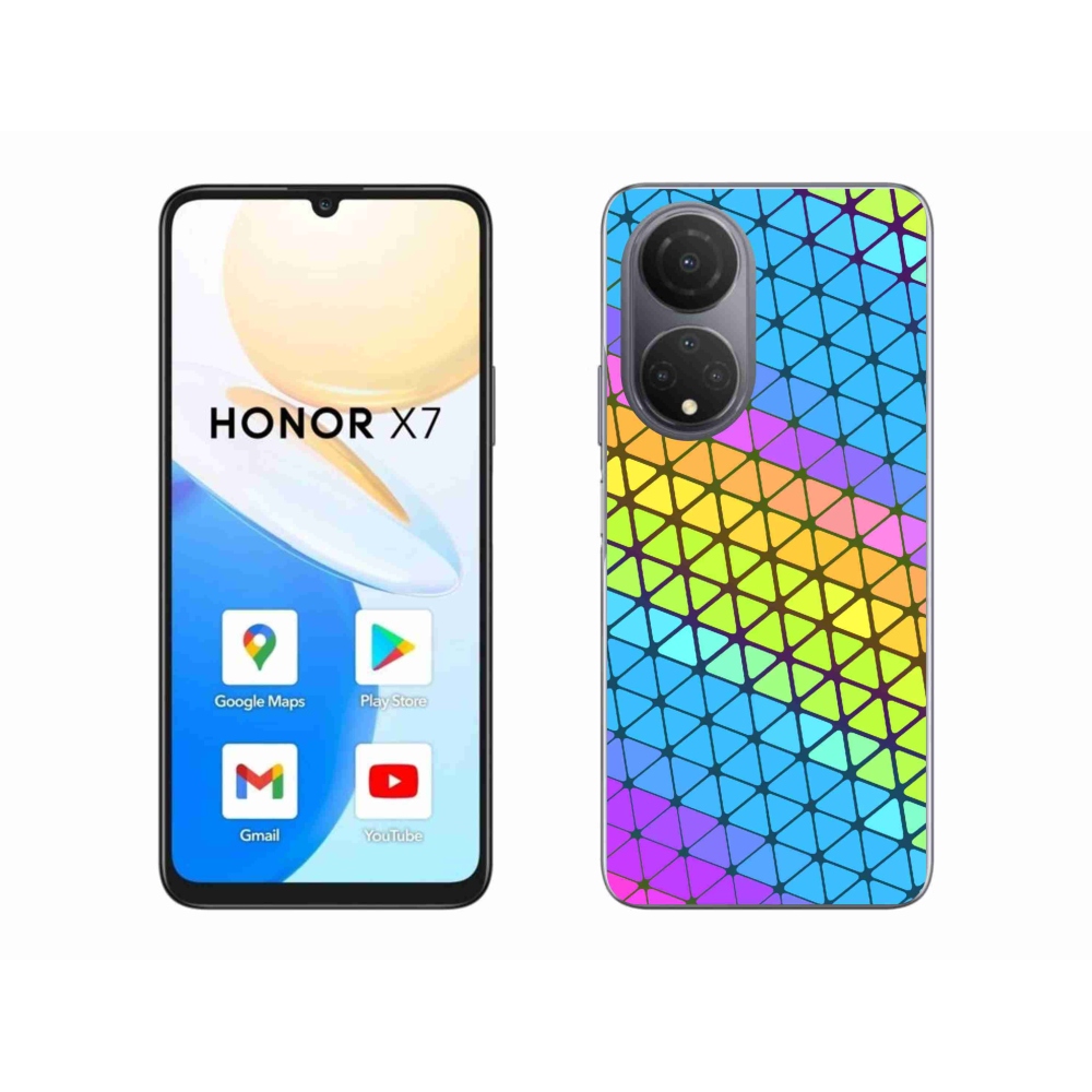 Gélový kryt mmCase na Honor X7 - abstraktný motív 16