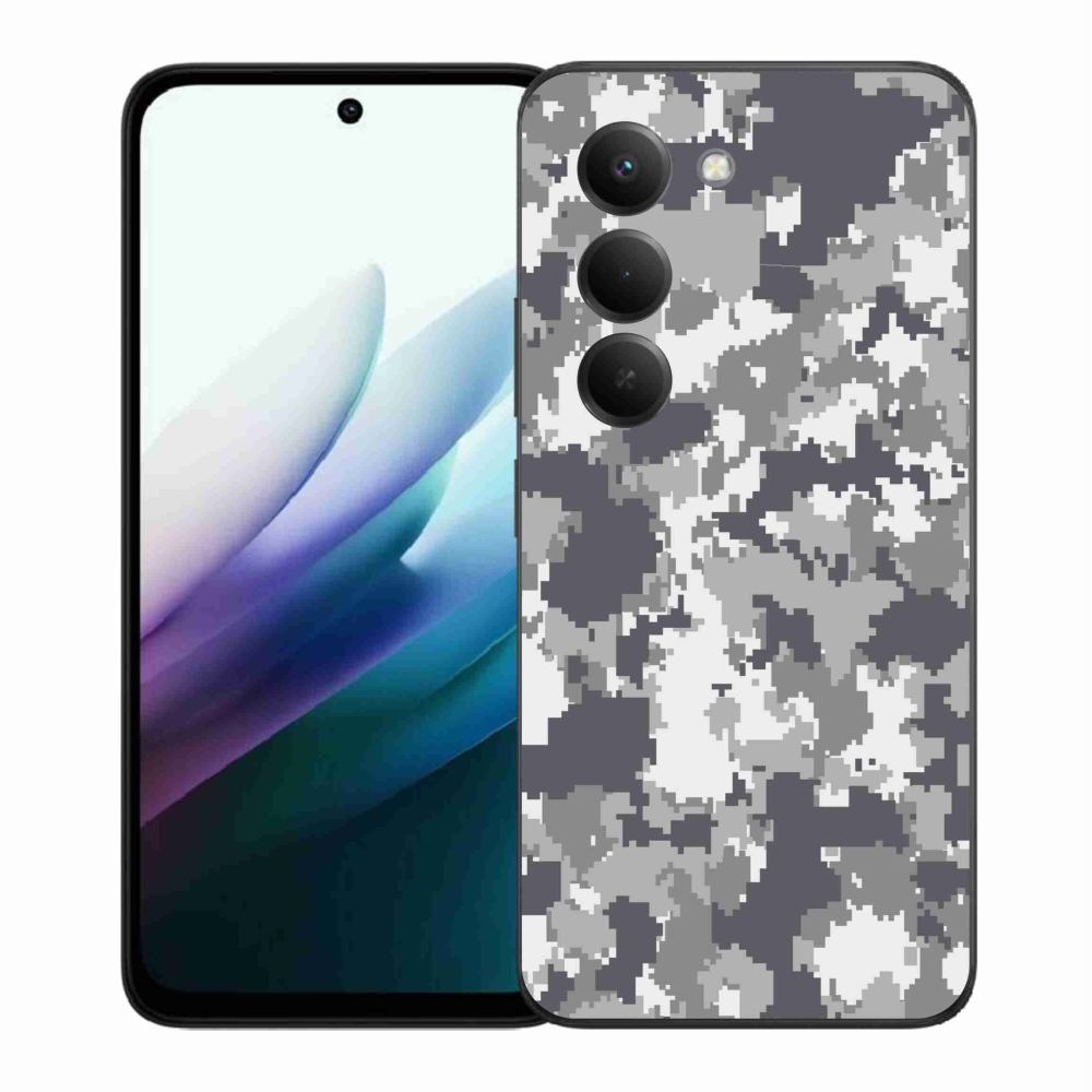 Gélový kryt mmCase na Xiaomi Redmi 15 4G/5G (171mm) - maskáčový vzor 2