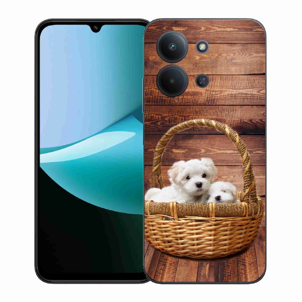 Gélový kryt mmCase na Xiaomi Redmi 15C 4G (171mm)/Poco C85 4G (171mm) - šteniatka